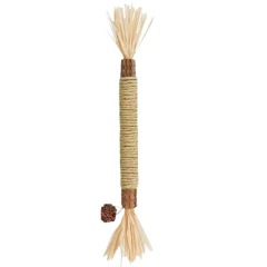 Mutian Polygonum cat tease stick, molar stick, raffia, catnip ball, self-stimulating, relieving boredom, bite-resistant cat toy, cat supplies