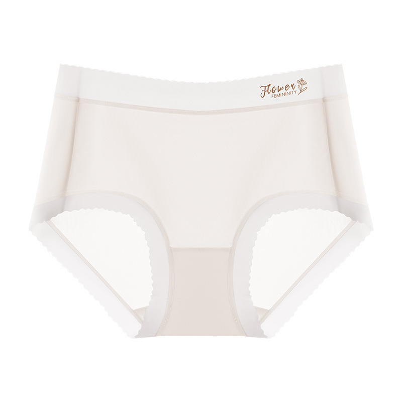New summer girls' underwear, thin, comfortable, soft, breathable, mulberry silk antibacterial bottom-grade women's briefs wholesale