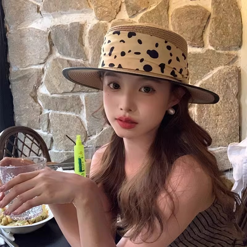 Large brim sunshade fisherman hat women's 2024 new summer sun protection sun hat for seaside travel