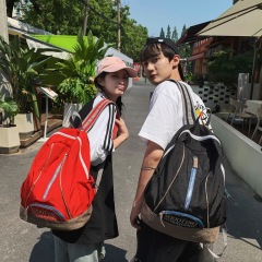 School bag American embroidered bag for women new Korean ins blogger same style large capacity college student backpack