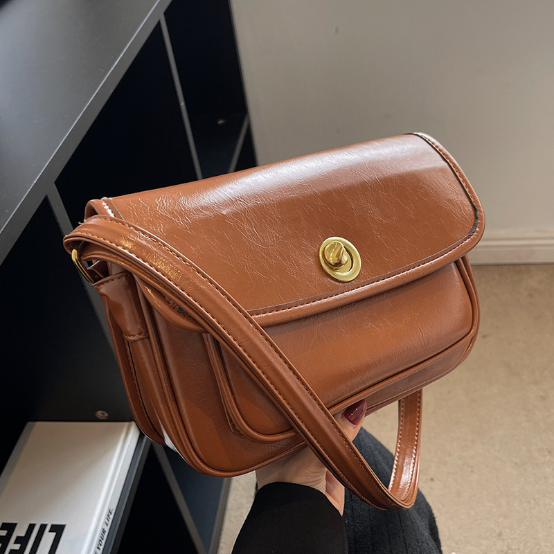 Internet celebrity small bag autumn and winter new women's bag texture versatile crossbody bag popular small square bag