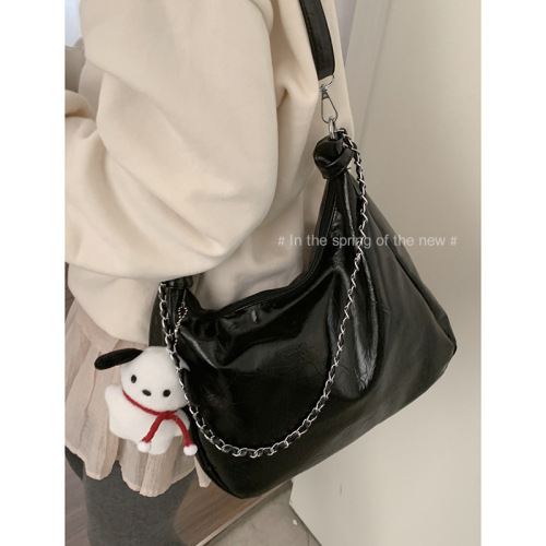 Bags Women's High-end Exquisite Underarm Bag Chain Shoulder Bag 2024 Spring New Single Shoulder Crossbody Tote Bag