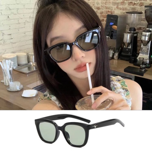 Sunglasses for women European and American ins style G home sunglasses star legs summer metal letter frame sunglasses sunglasses fashion