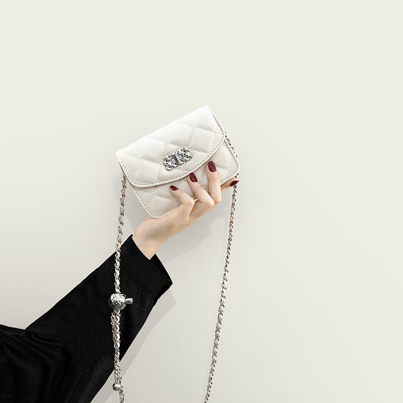 This year's popular small bag for women with good looks and good looks, niche Internet celebrity, high-end texture, versatile mini crossbody chain small square bag