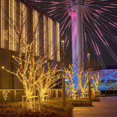 Cross-border led light string colorful light string light starry outdoor decorative light engineering lighting decorative light solar light string