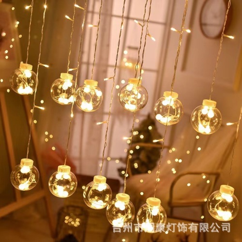 Wishing Ball Light String Starry Outdoor Camping Balcony Tent Decorative Light Girly Heart Room Decoration Atmosphere Light