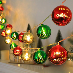 Cross-border LED Christmas decoration light string Santa Claus Snowman Christmas tree light string Christmas atmosphere lights