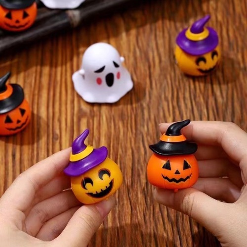 Halloween ghost bat pumpkin pull-back car kindergarten small gift gift children's toys