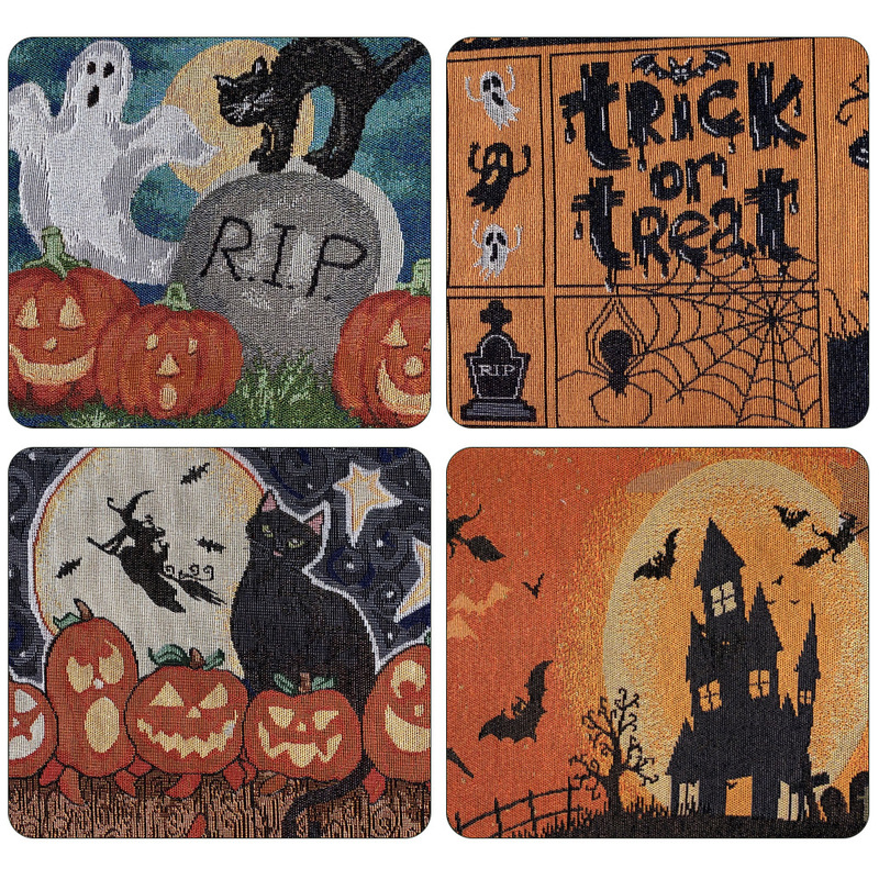 Halloween table runner tablecloth Halloween table runner family table decoration tablecloth tablecloth