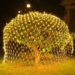LED net light outdoor waterproof fishing net light string Christmas decoration light low voltage mesh starry sky star light string