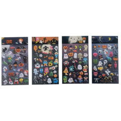Halloween foam three-dimensional 3D bubble sticker cartoon