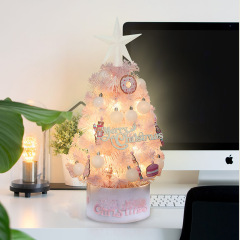 Cross-border Christmas ornaments 60 Christmas tree DIY decoration desktop gifts wooden hangings Christmas ball atmosphere arrangement