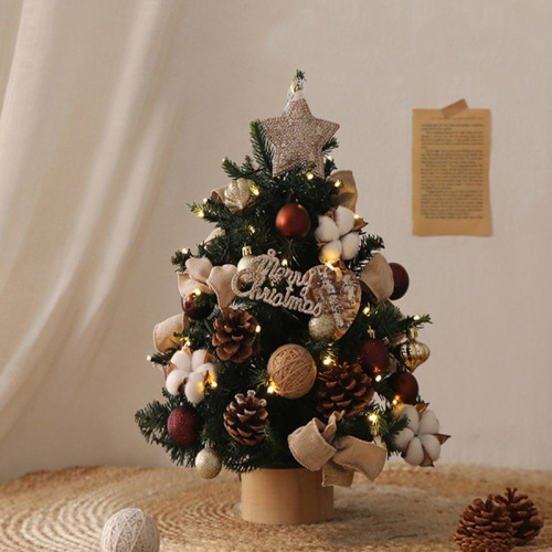 Christmas tree creative home desktop Christmas scene layout ins style decorative ornaments