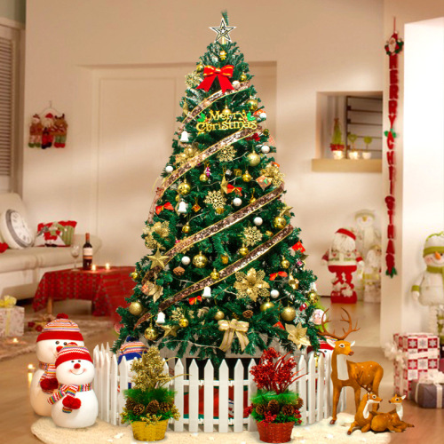 Christmas decoration Christmas tree package 1.2 1.5 1.8 2.1 2.4 3 4 meters home luxury encryption widening