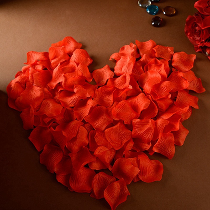 Wedding supplies, simulated rose petals, wedding room layout, love sprinkled flowers, hand-thrown flowers, wedding non-woven fabric, simulated petals