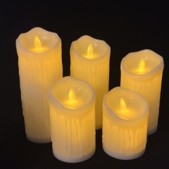 Christmas LED Simulation Electronic Candle Light Birthday Wedding Valentine's Day Atmosphere Light Halloween Candle Wholesale Yiwu