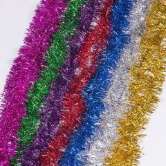 Double-layer encrypted colorful tops for Christmas and New Year's Day, wedding and holiday celebration decoration color strips and celebration supplies