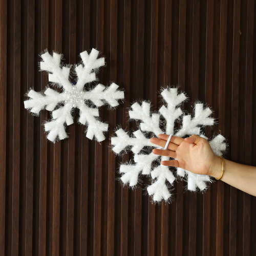 Christmas Snowflake Performance Props School Kindergarten Children's Day Dance Performance Handheld Props Stage Hand-held Snowflake