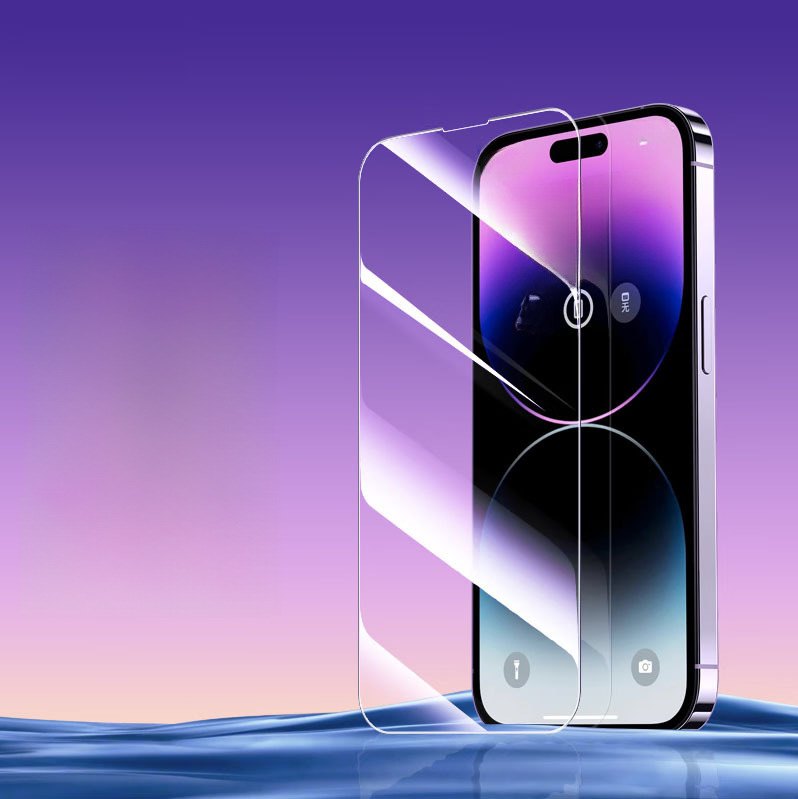 Suitable for Apple 13 HD tempered film iPhone 14 ProMax transparent mobile phone film 12XR anti-fall protective film 11