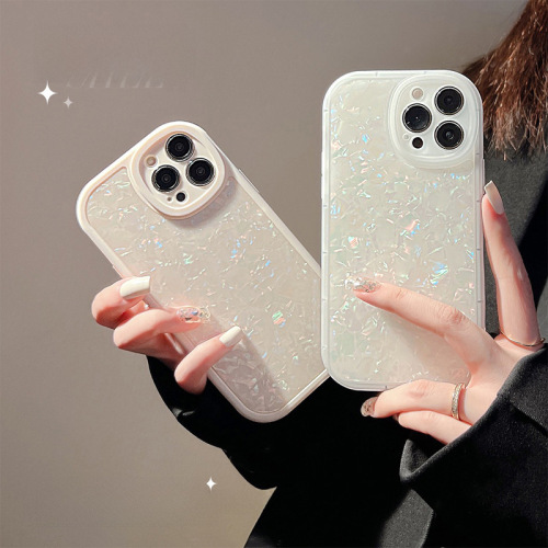 ins dream shell pattern iphone15pro max apple 16 mobile phone case 11 generation 15 silicone 14 applicable 13