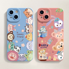 Cartoon star Dailu is suitable for Apple 15promax mobile phone case 14pro soft shell 13 pupil anti-fall 12/11 set