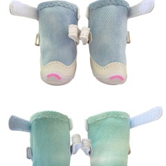 Small size FOKWOW spring and autumn FB507 denim pet supplies new dog shoes Amazon cross-border