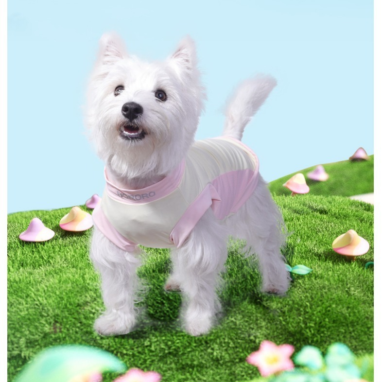 Dog cool clothes, summer dog clothes, summer thin vests for small, medium and large dogs, sun protection cat vests