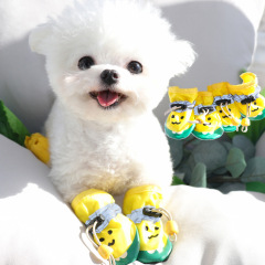 Dog shoes, pet-specific Teddy Bichon foot covers, anti-dirty when going out, small dog non-falling shoe covers, Pomeranian waterproof