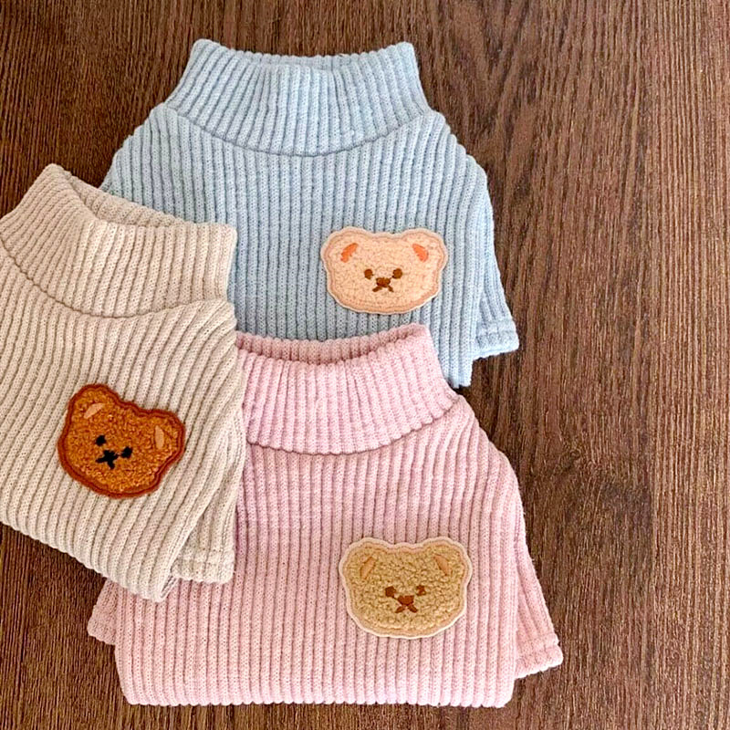 Autumn cat bottoming shirt Poodle Yorkshire Pomeranian Teddy Bichon small dog dog clothes