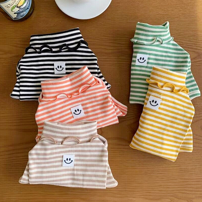 New pet bottoming shirt Teddy small puppy Bichon Maltese Pomeranian kitten dog clothes autumn