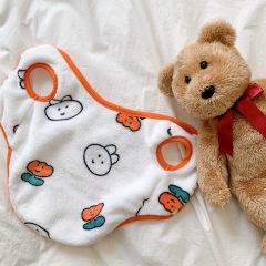 Velvet Vest Teddy Autumn and Winter Clothes Bichon Frize Small Puppy Cat Schnauzer Yorkshire Dog Clothes