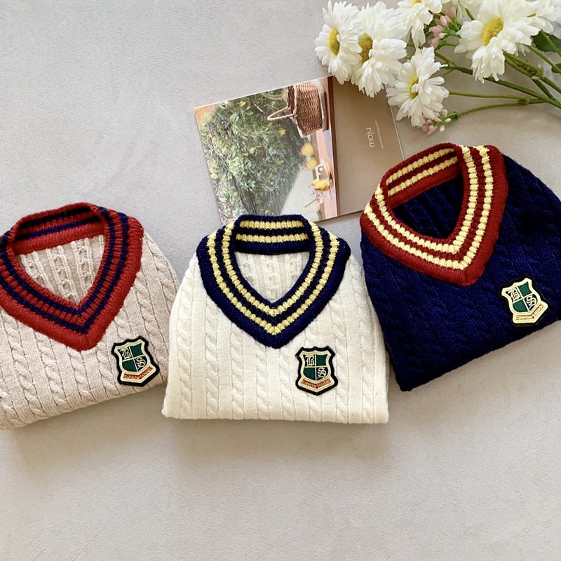 Dog Clothes Autumn Sweater Teddy Bichon Kitten Cat Poodle Yorkshire Pomeranian Small Puppy Autumn and Winter Clothes