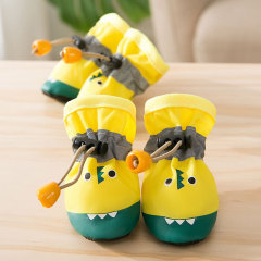 Crocodile puppy soft-soled shoes to prevent teddy pets from falling off when going out in summer, small puppy foot covers, spring and autumn shoes for all seasons