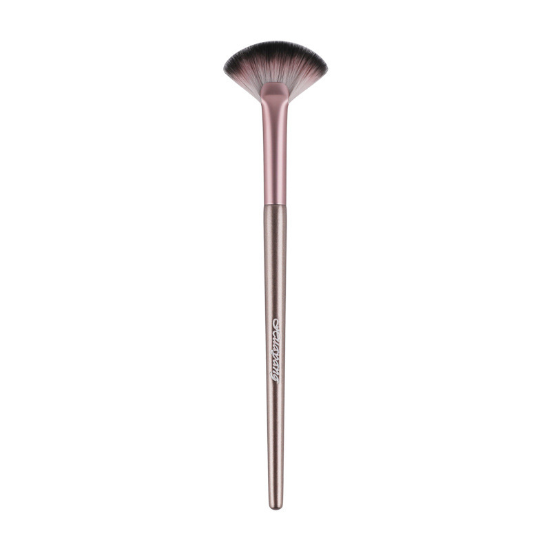 Huayang Little Pudding Fan-shaped Highlight Brush Details Brightening Brush Soft Cangzhou Makeup Brush One Pack