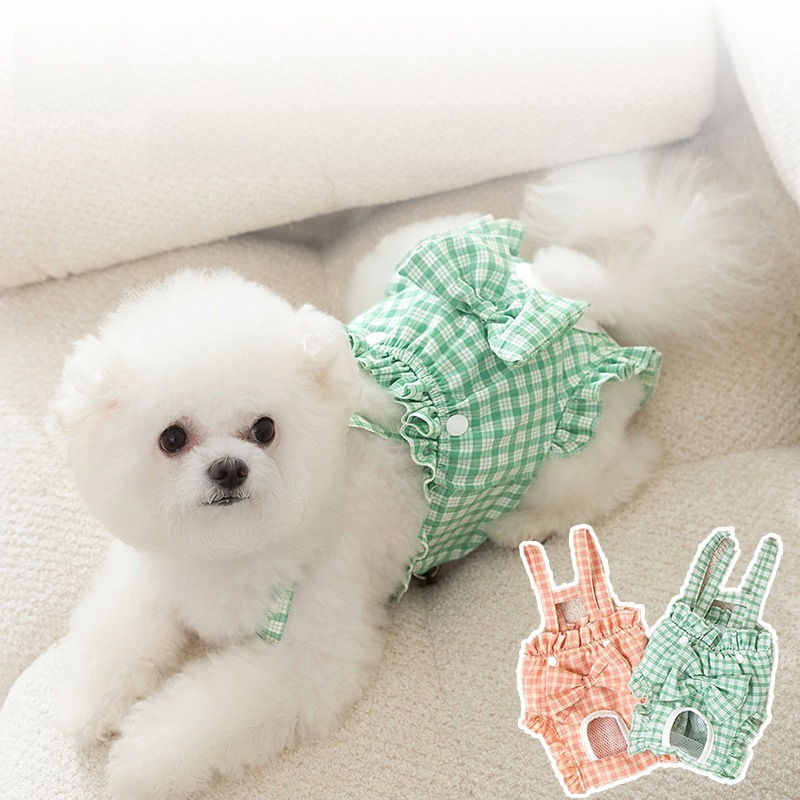 Female dog menstrual pants female menstrual period sanitary napkin anti-pregnancy safety pants anti-mating Teddy pet small dog