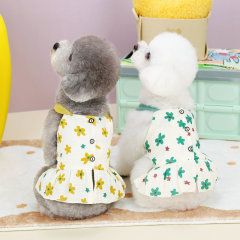 Dog clothes pet clothes skirt Teddy Bichon Pomeranian VIP cat skirt 24 Yayun suspender skirt