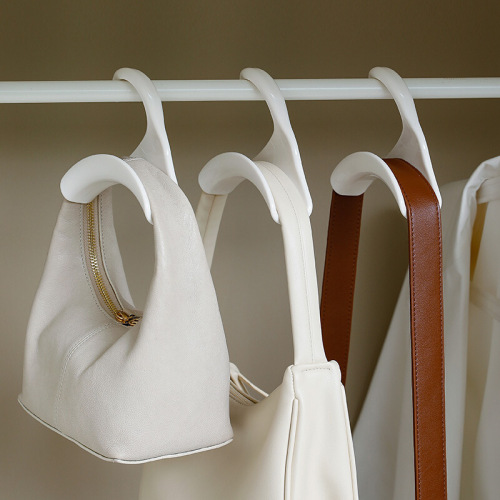 Bag hooks, clothes hangers, wardrobe school bag hooks, handbags, hats and scarves storage racks, arched hangers, hooks