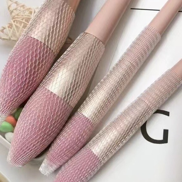 Makeup brush protective net cover Brush head pop protective net to prevent hair explosion protective net
