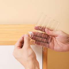 Silicone particle protective stickers refrigerator door anti-collision strips glass corner guards furniture invisible door stop artifact anti-collision stickers