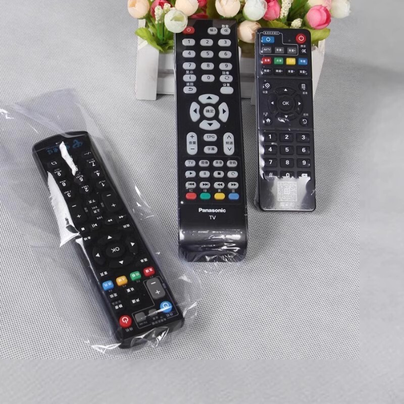 TV remote control protective film heat shrinkable universal heat shrinkable film household protective bag dust bag