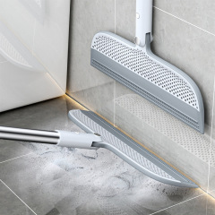 Magic broom wiper floor scraper dual-purpose double-sided rotating floor scraper toilet bathroom toilet floor wiper
