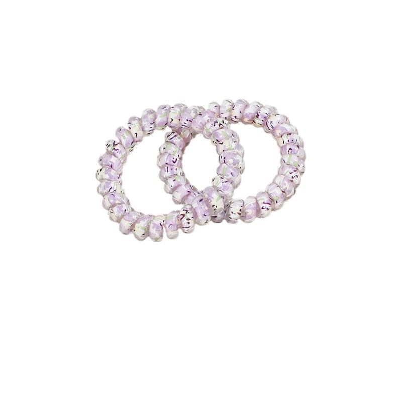 Korean girl~High-quality grape coconut phone cord hair tie summer versatile hair rope high-looking and durable hair accessories