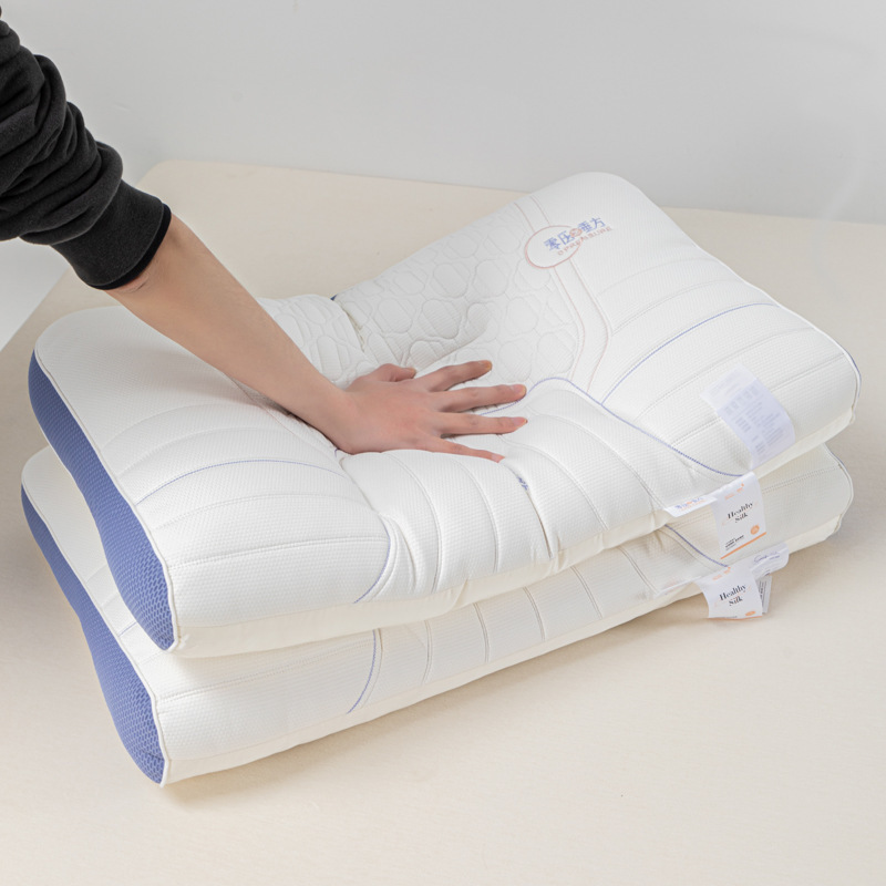 Factory direct sales Thai latex pillow Class A natural rubber pillow core household double single cervical vertebra pillow sleep
