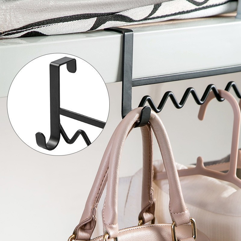 Student dormitory upper and lower bunk bed bedside hook hanger dormitory bedside hanging clothes hanger clothes hook hanging clothes artifact