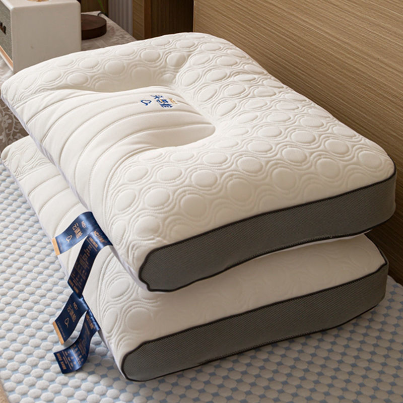 Internet celebrity first class cloud feather silk cotton pillow core pillow latex rubber single home memory pillow