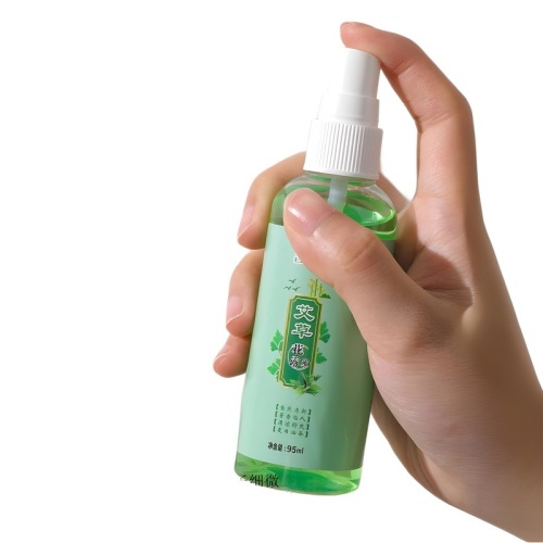 Mugwort toilet water repellent, anti-mosquito and anti-itching perfume for children and adults, portable outdoor spray anti-mosquito liquid