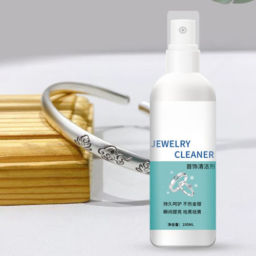 Jewelry cleaner, stain removal spray, diamond ring redox refurbishment agent, silver water stain remover