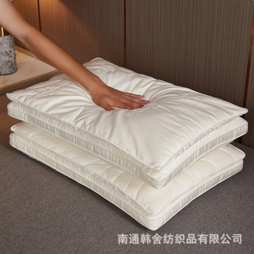 Source factory direct supply wholesale skin-beautifying silk pillow core pillow special for sleeping to aid sleep