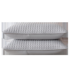 Pure cotton pillowcase, quilted pillowcase, anti-head oil pillowcase, a pair of household anti-sweat, anti-saliva and dirt-proof pillow covers