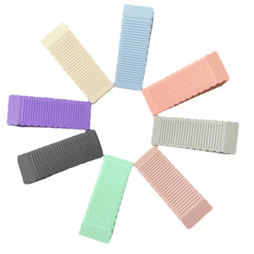 Windproof door stop, anti-collision door stopper, punch-free creative silicone door stopper, home safety door wedge, anti-pinch door card